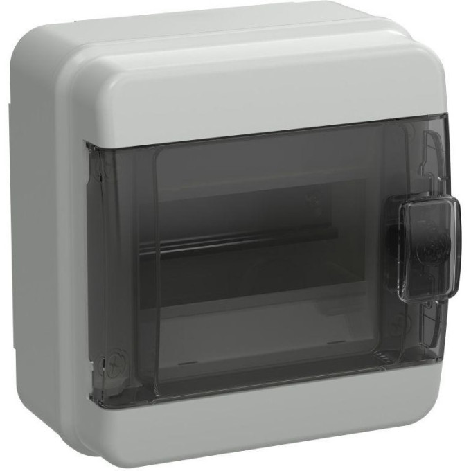 Корпус пластиковый IEK TEKFOR КМПн-6 IP65 черная прозрачная дверь TF5-KP72-N-06-65-K03-K02 TF5-KP72-N-06-65-K03-K023